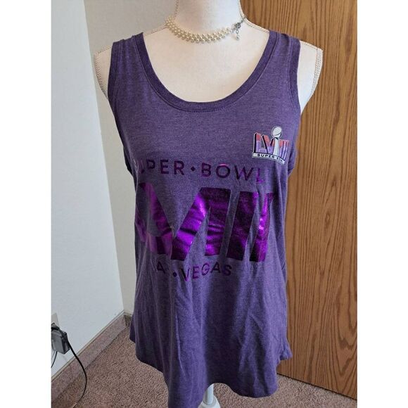 Super Bowl Xlll Las Vegas NWT Ladies Tank Top 4Her by Carl Banks-Large - Picture 1 of 6